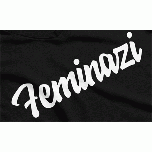 Camiseta Feminazi-detalle