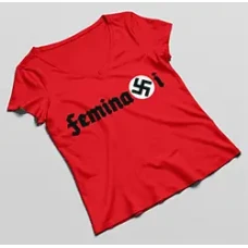 Camiseta Feminazi-esvastica