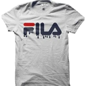 Camiseta Fila-chorreando
