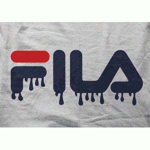 Camiseta Fila-chorreando-detalle