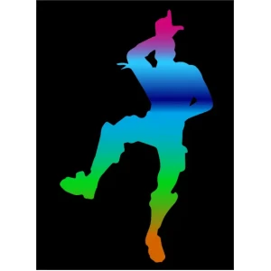 Camiseta Fortnite-baile-detalle