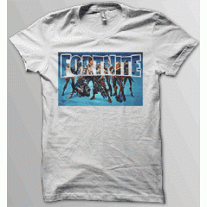 Camiseta Fortnite-grupo