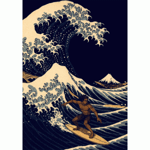 Camiseta Fuji-surf-detalle