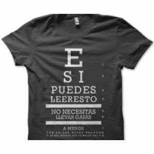 Camiseta Gafas