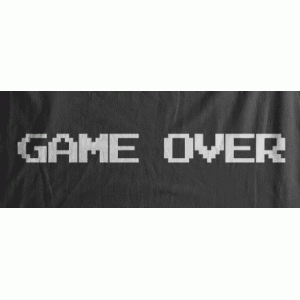 Camiseta Game over I-detalle