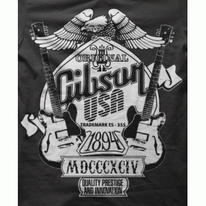 Camiseta Gibson aguila-detalle