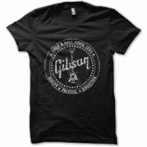 Camiseta Gibson les paul
