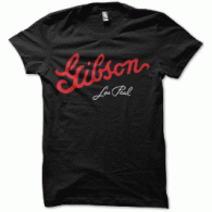 Camiseta Gibson les paul logo