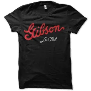 Camiseta Gibson les paul logo
