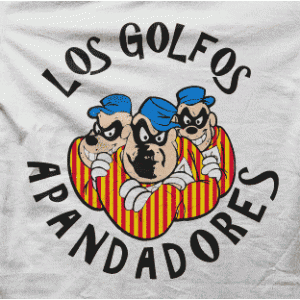 Camiseta Golfos Apandadores-detalle