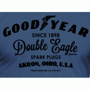 Camiseta Good year double eagle-detalle