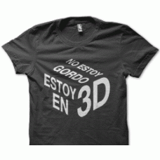 Camiseta Gordo 3D