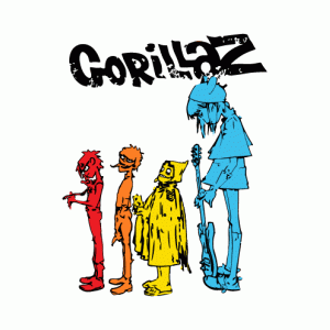 Camiseta Gorillaz-detalle