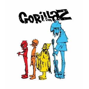 Camiseta Gorillaz-detalle