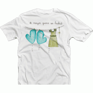 Camiseta Hada Verde