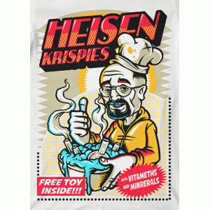 Camiseta Heisen Krispies-detalle