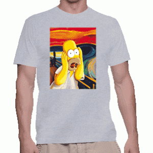 Camiseta Homer el grito