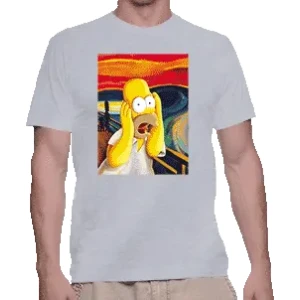 Camiseta Homer el grito