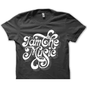 Camiseta I am the music