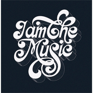 Camiseta I am the music-detalle