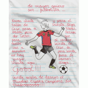 Camiseta Iniesta-detalle