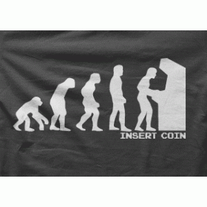 Camiseta Insert coin-detalle