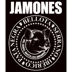 Camiseta Jamones-detalle