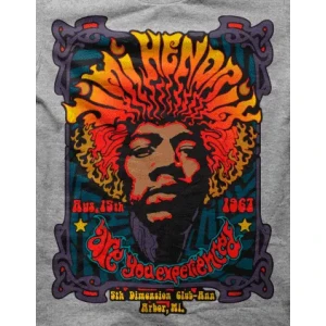 Camiseta Jimi hendrix 5th dimension-detalle