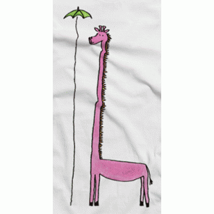 Camiseta Jirafa-detalle