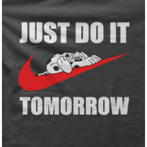 Camiseta Just Do it-detalle