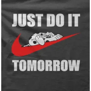 Camiseta Just Do it-detalle