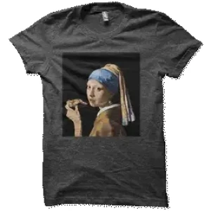 Camiseta La-joven-de-la-pizza