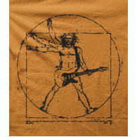 Camiseta Leonardo rock-detalle