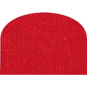 Camiseta Lisa roja-detalle