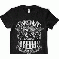 Camiseta Live Fast