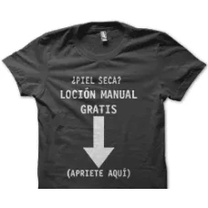 Camiseta Loción manual 