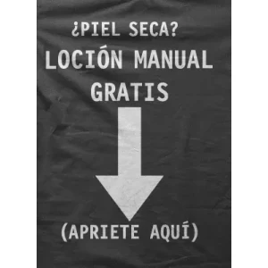 Camiseta Loción manual -detalle