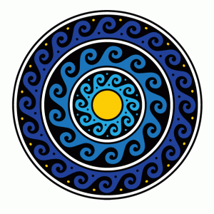 Camiseta Mandala-detalle
