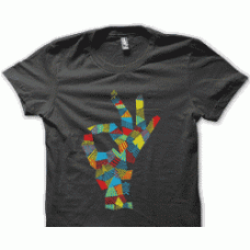 Camiseta Mano colores
