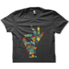 Camiseta Mano colores