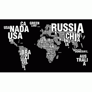 Camiseta Mapa Mundi I-detalle