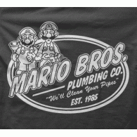 Camiseta Mario Bros-detalle