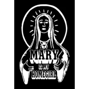 Camiseta Mary is my homegirl-detalle