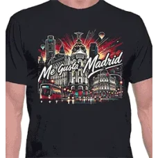 Camiseta Me Gusta Madrid Camiseta Me Gusta Madrid