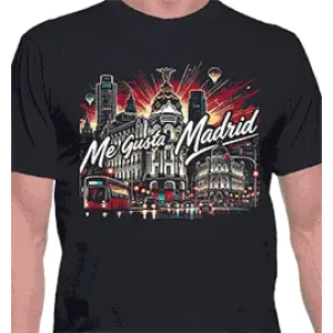 Camiseta Me Gusta Madrid