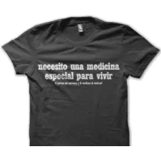 Camiseta Medicina y vodka Camiseta Medicina y vodka