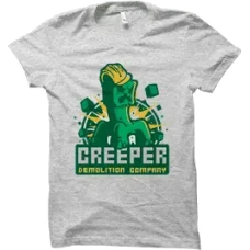Camiseta Minecraft Creeper