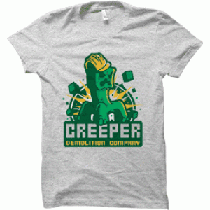 Camiseta Minecraft Creeper