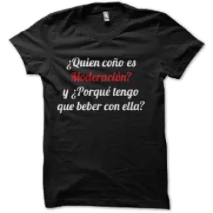 Camiseta Moderacion