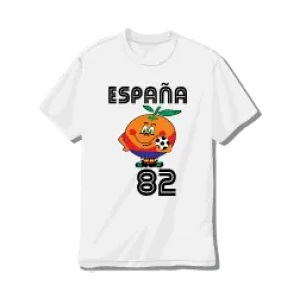 Camiseta Naranjito oficial | Réplica Mundiales 1982 